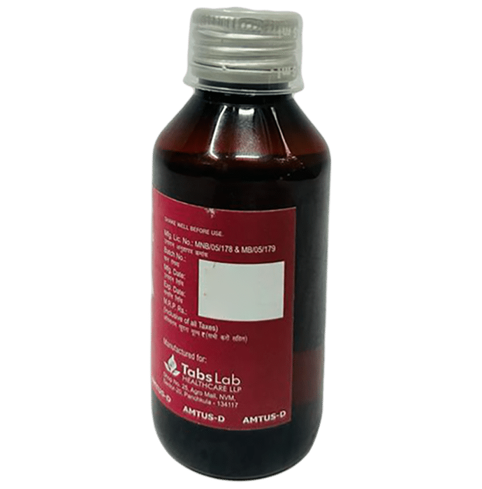 Amtus-D Syrup Sugar Free