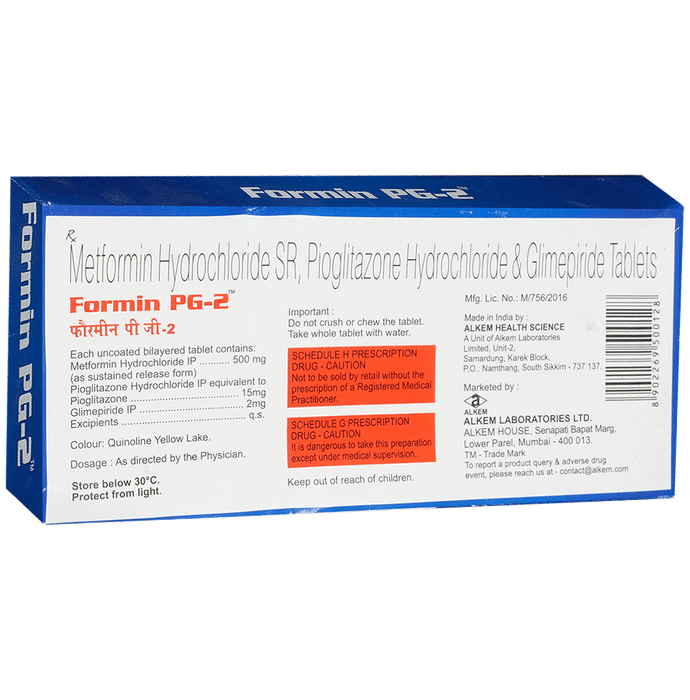 Formin PG 2 Tablet SR