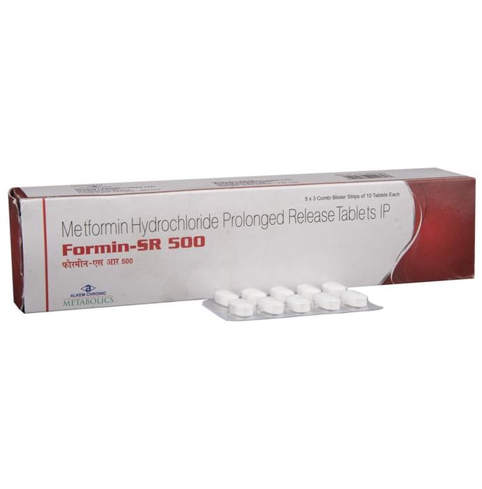 Formin-SR 500 Tablet - Classic Derma