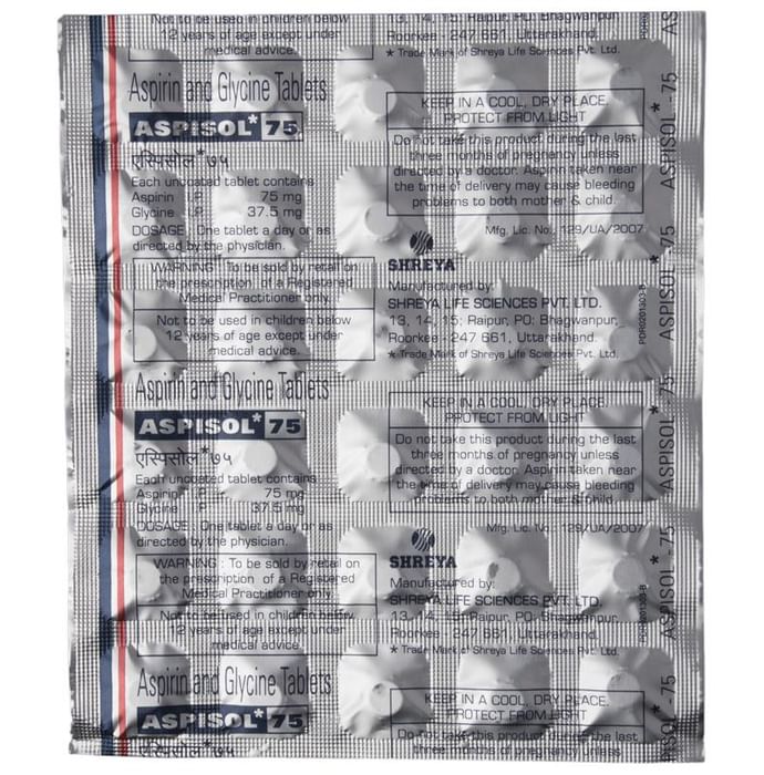Aspisol 75 Tablet