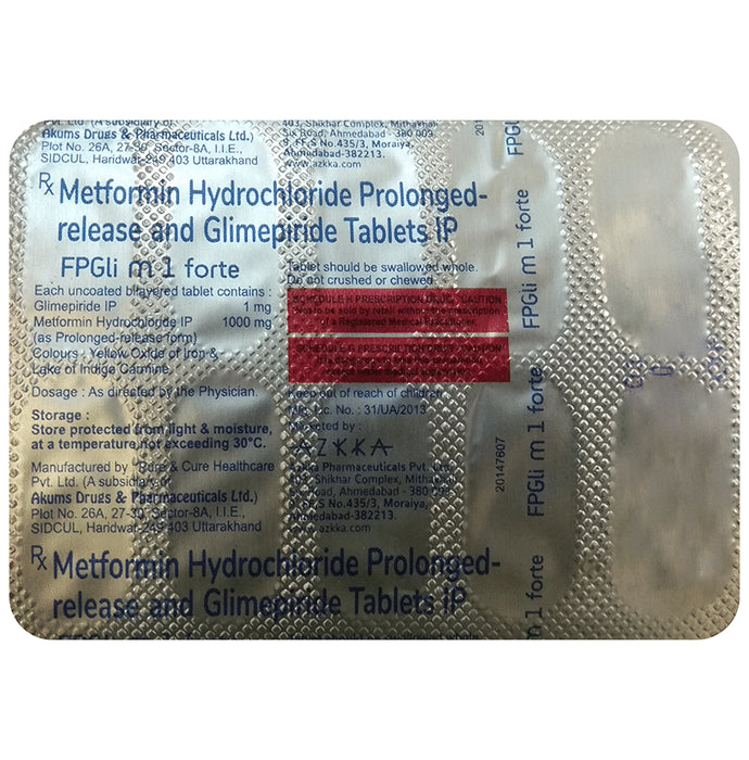 Fpgli M 1 Forte Tablet PR