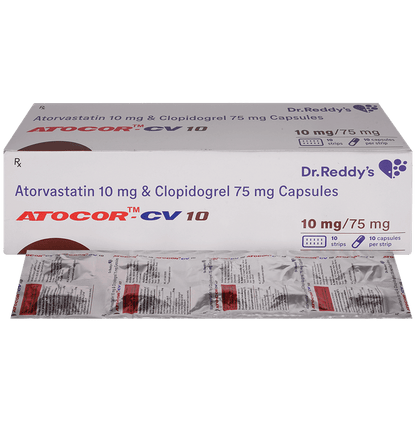 Atocor-CV 10 Capsule - Classic Derma