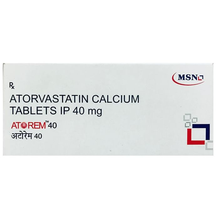 Buy Atorem 40 Tablet Online | Classic Derma – Classic Derma-UAE