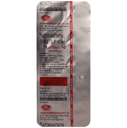 Atorfirst 40 Tablet
