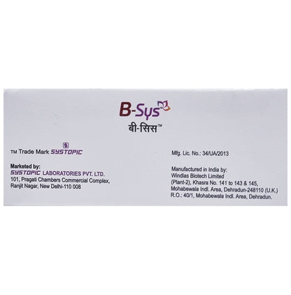 B Sys 20mg Tablet