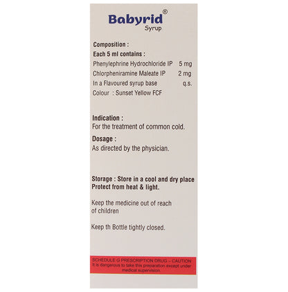 Babyrid Syrup