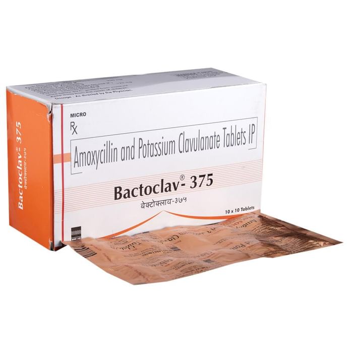 Bactoclav 375 Tablet - Classic Derma