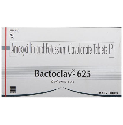 Bactoclav 625 Tablet