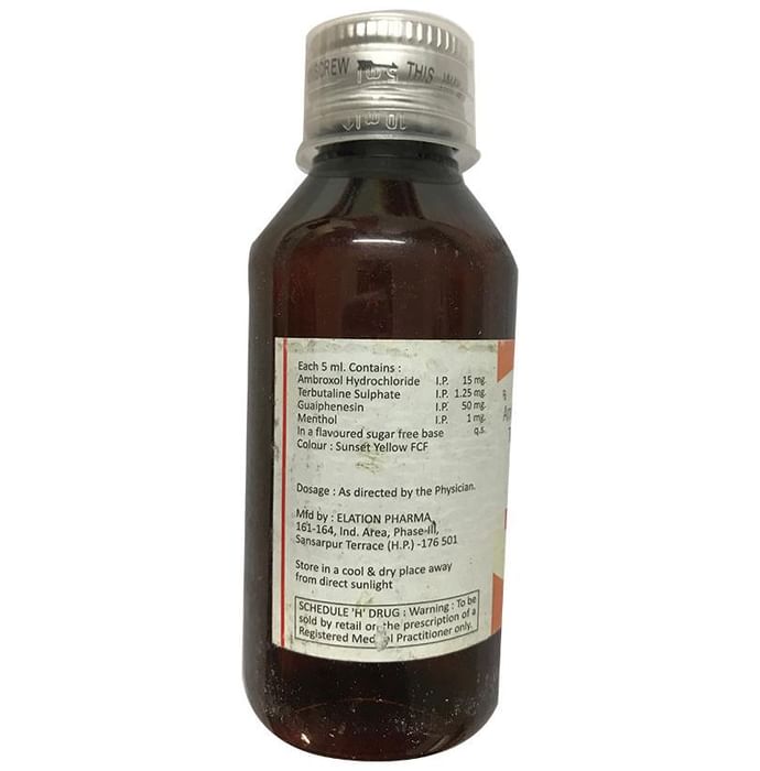 Banocof Syrup Sugar Free