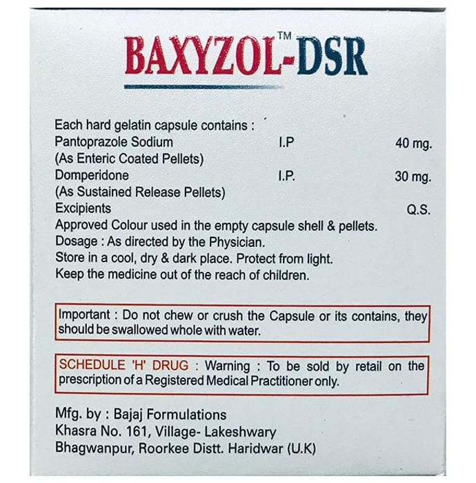 Baxyzol-DSR Capsule