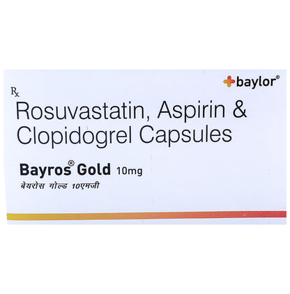 Bayros Gold 10mg Capsule - Classic Derma