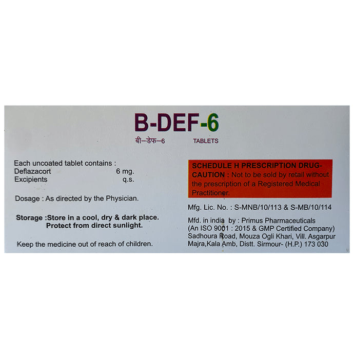 Def Tablets Buy B-Def 6 Tablet Online | Classic Derma – Classic Derma-UAE