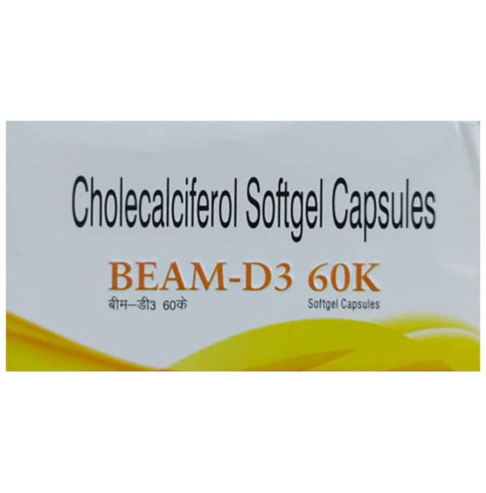 Beam-D3 60K Softgel Capsule - Classic Derma