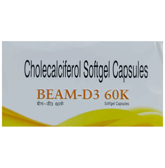 Beam-D3 60K Softgel Capsule - Classic Derma
