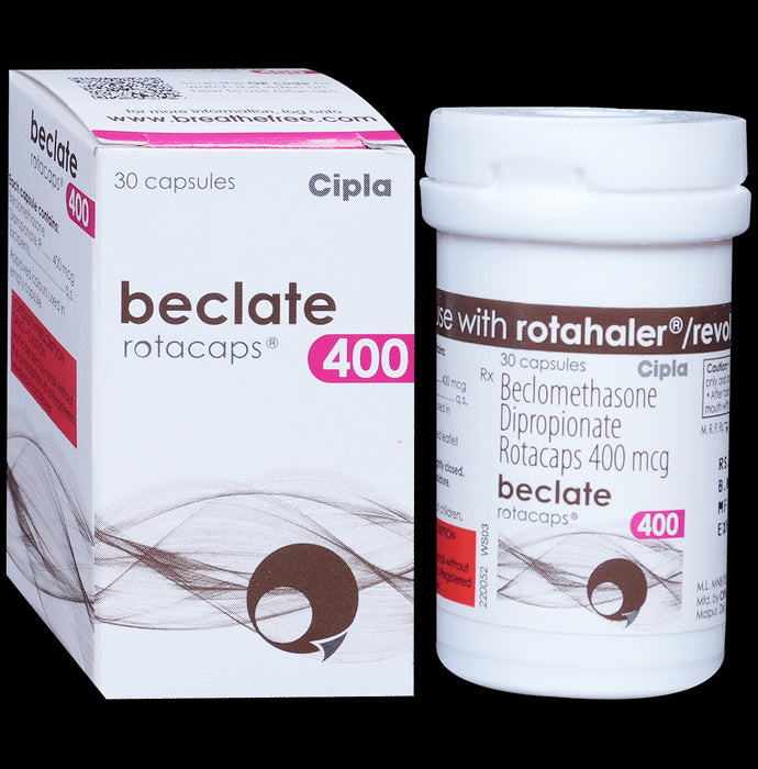 Beclate 400mcg Rotacap - Classic Derma