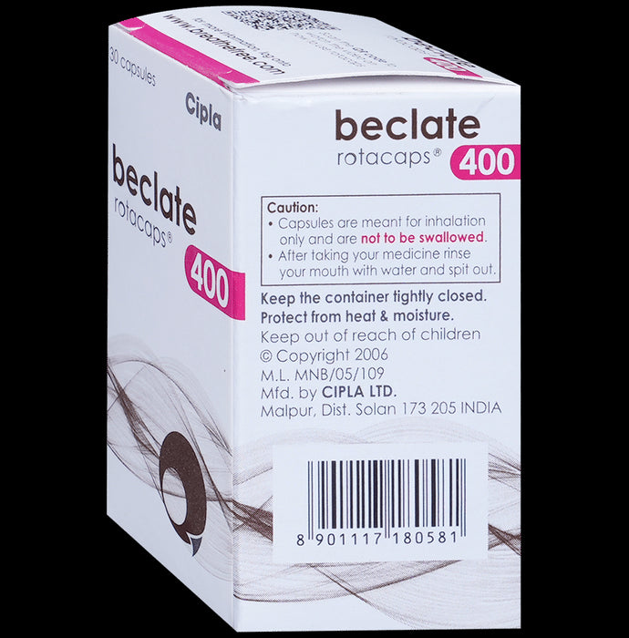 Beclate 400mcg Rotacap