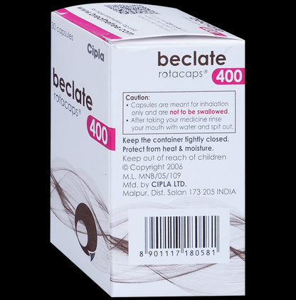 Beclate 400mcg Rotacap