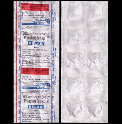 Belar 0.5mg Tablet - Classic Derma