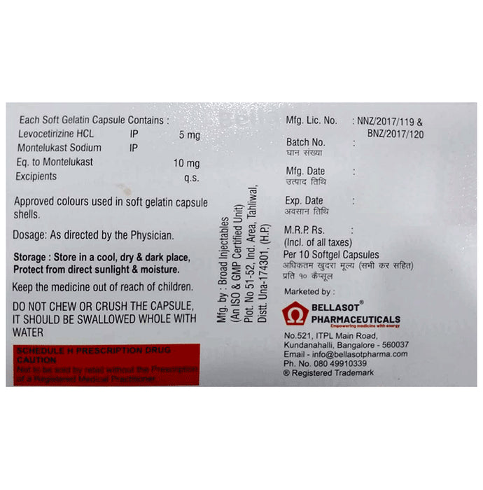 Bellamont-LC Softgel Capsule