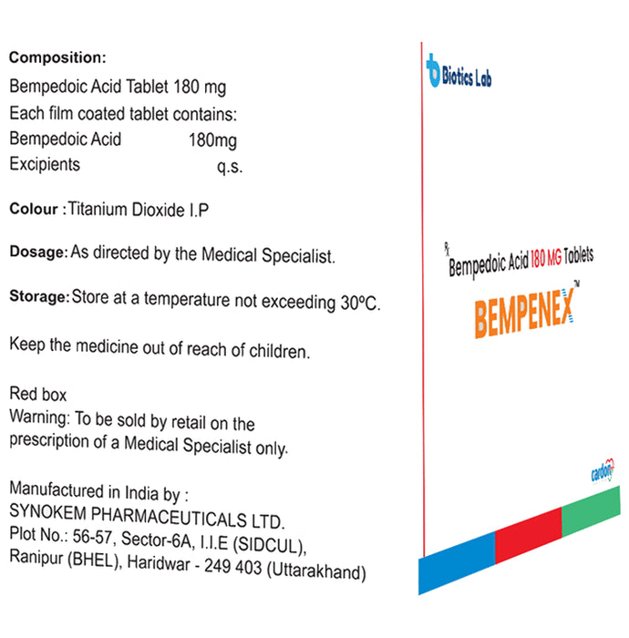 Bempenex 180mg Tablet