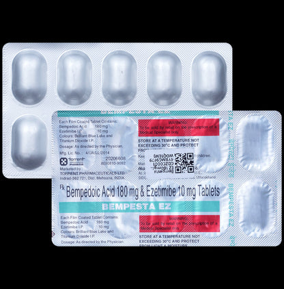Bempesta EZ 180mg/10mg Tablet - Classic Derma