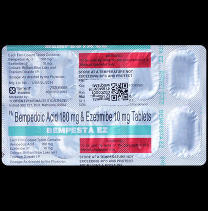 Bempesta EZ 180mg/10mg Tablet