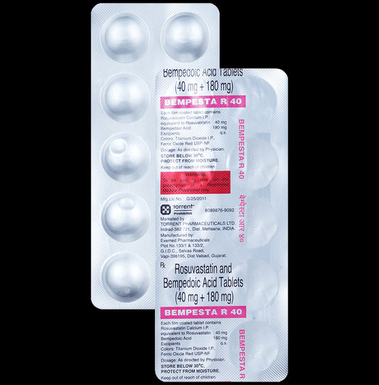 Bempesta R 180mg/40mg Tablet - Classic Derma