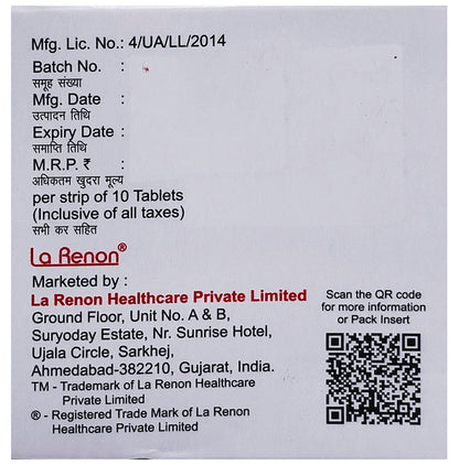 Bemzire EZ 180mg/10mg Tablet