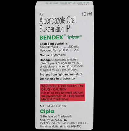 Bendex 200mg Suspension