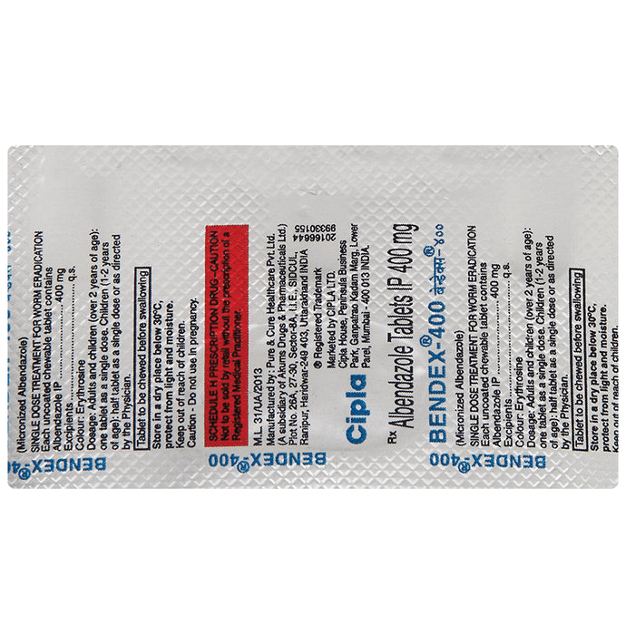 Bendex 400 Tablet