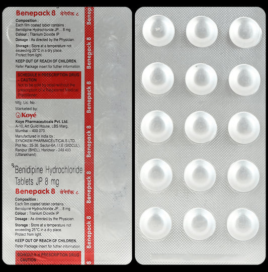 Benepack 8 Tablet - Classic Derma