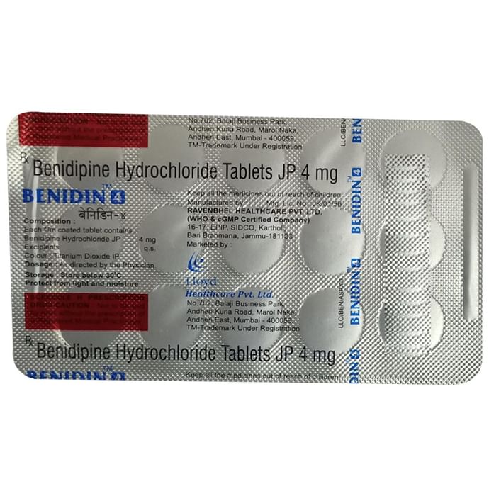 Benidin 4 Tablet
