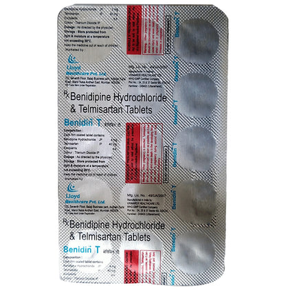 Benidin T Tablet - Classic Derma