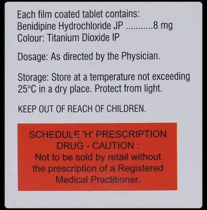 Beniduce 8mg Tablet