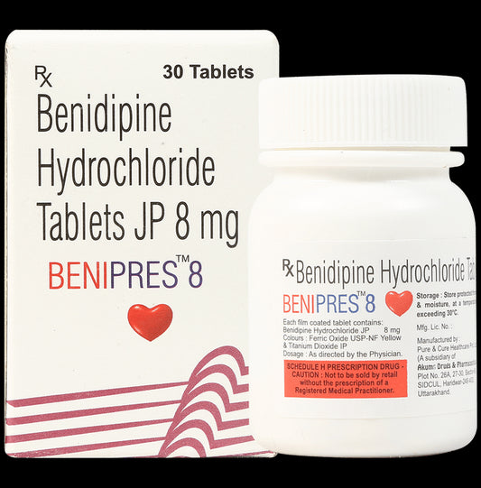 Benipres 8mg Tablet - Classic Derma