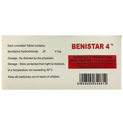 Benistar 4 Tablet
