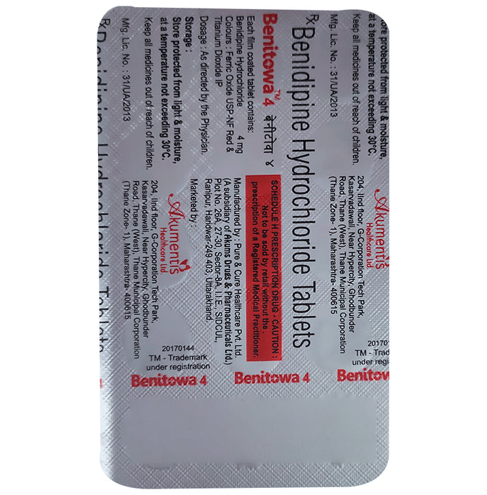Benitowa 4 Tablet