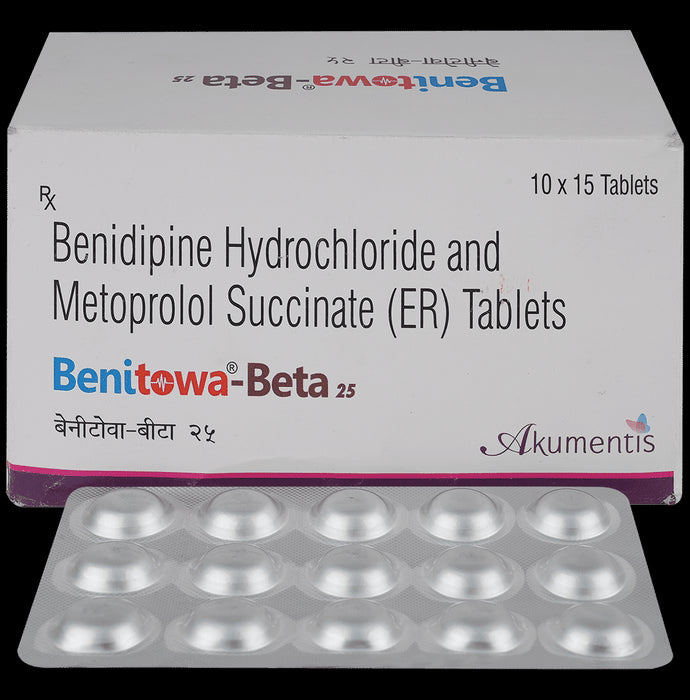 Benitowa-Beta 4mg/25mg Tablet ER - Classic Derma