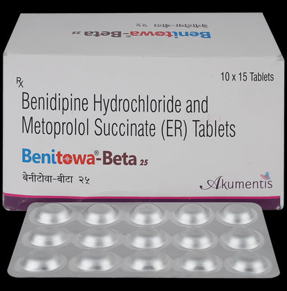 Benitowa-Beta 4mg/25mg Tablet ER - Classic Derma