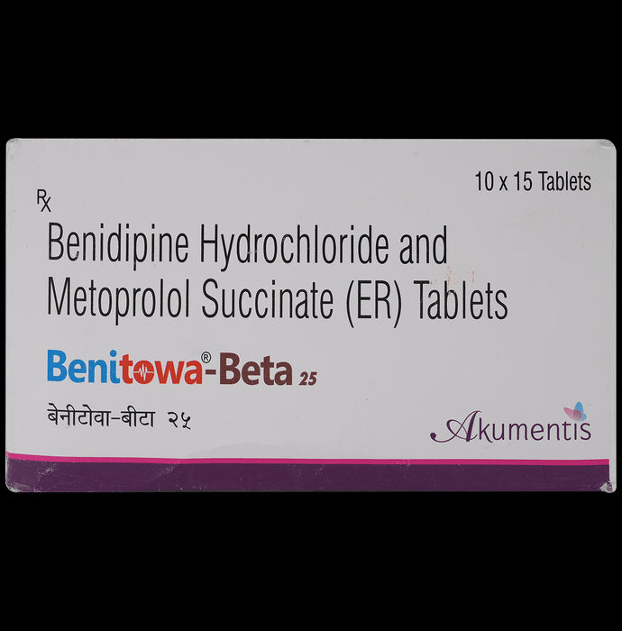 Benitowa-Beta 4mg/25mg Tablet ER