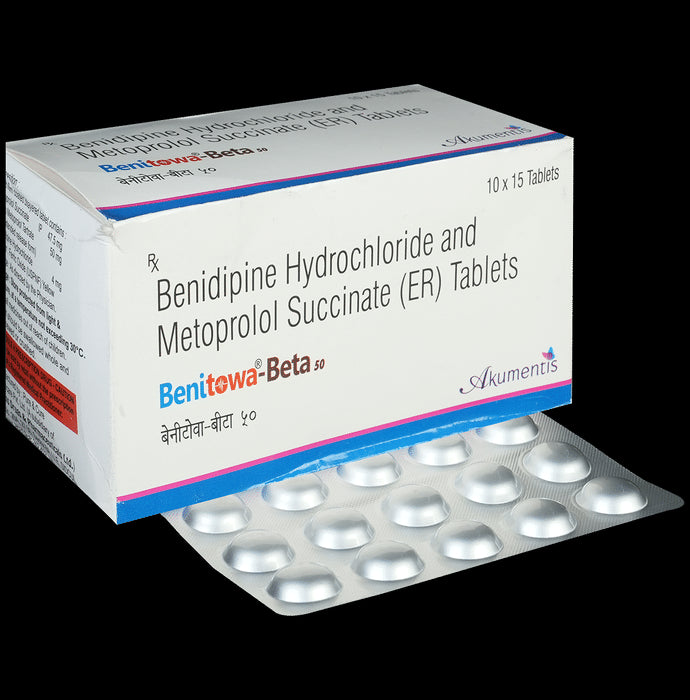 Benitowa-Beta 50 Tablet ER - Classic Derma