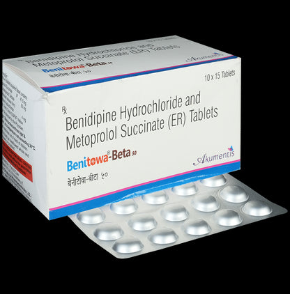 Benitowa-Beta 50 Tablet ER - Classic Derma