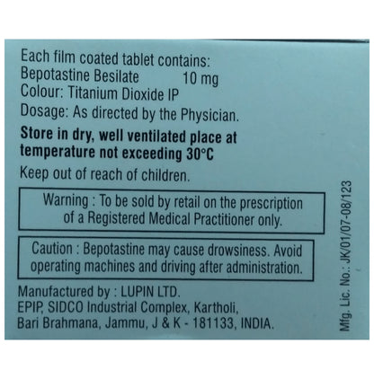 Bepomac Tablet