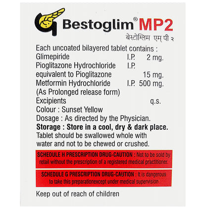 Bestoglim MP 2 Tablet PR