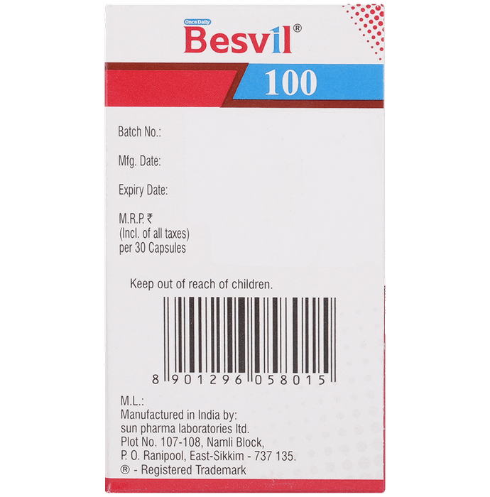 Besvil 100 Octacap