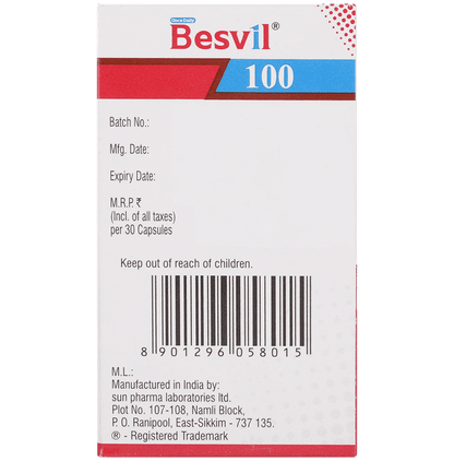 Besvil 100 Octacap