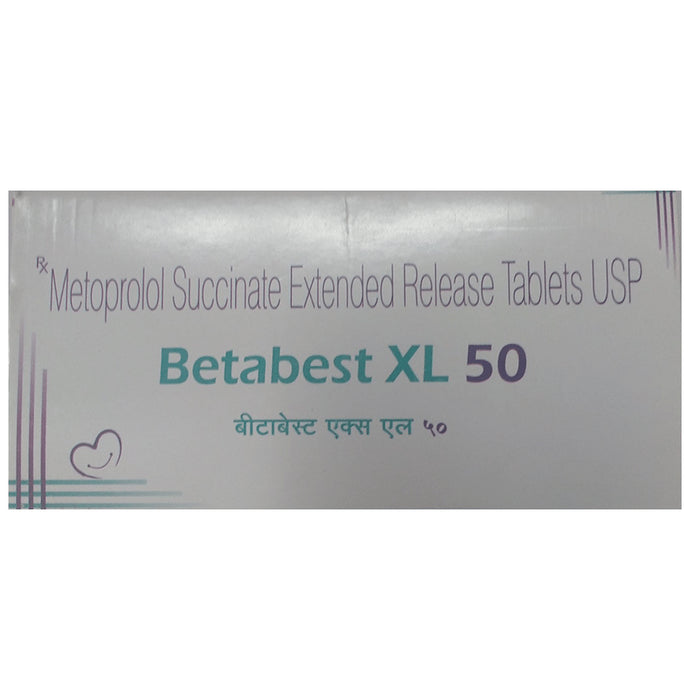 Betabest XL 50 Tablet - Classic Derma