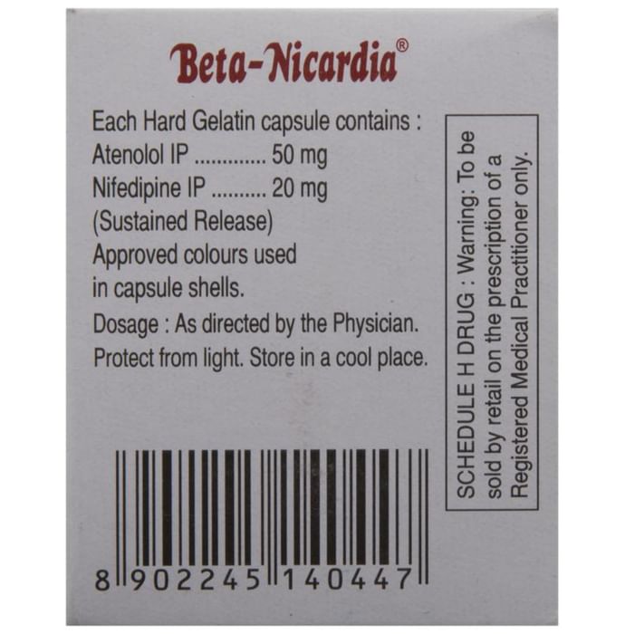Beta-Nicardia Capsule SR