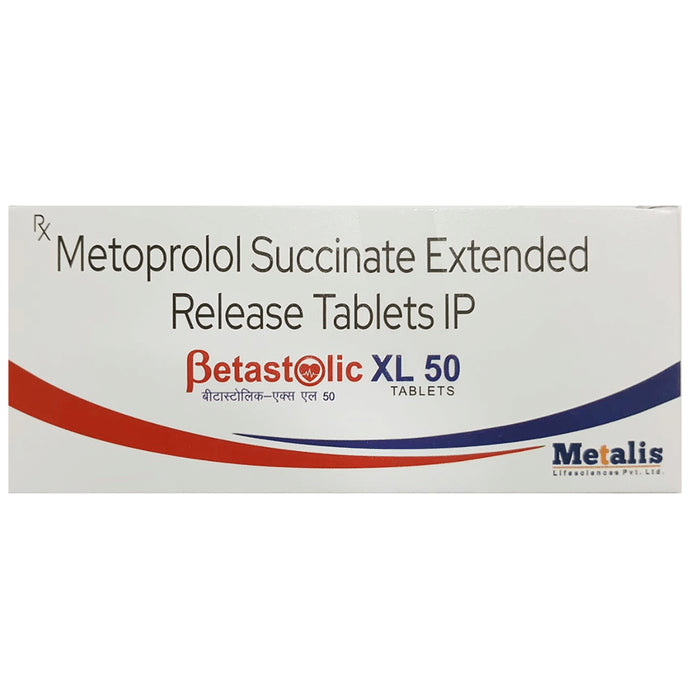 Betastolic XL 50 Tablet - Classic Derma