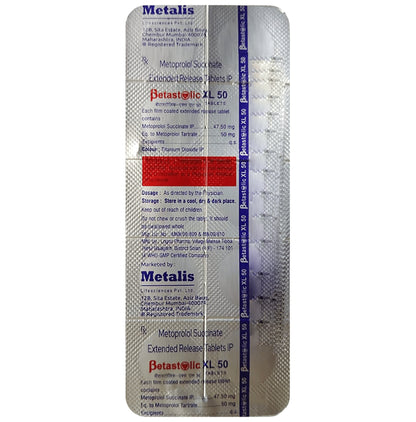 Betastolic XL 50 Tablet